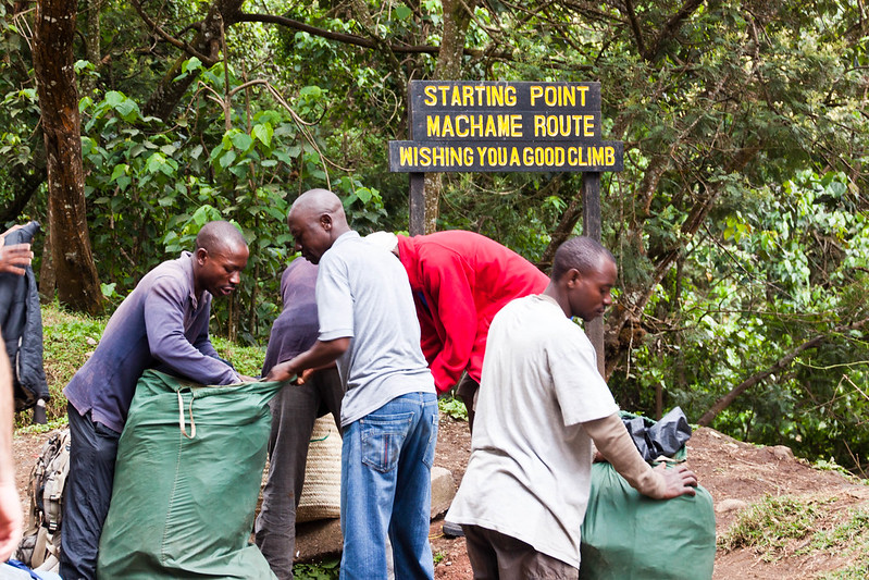 7 Days Machame route